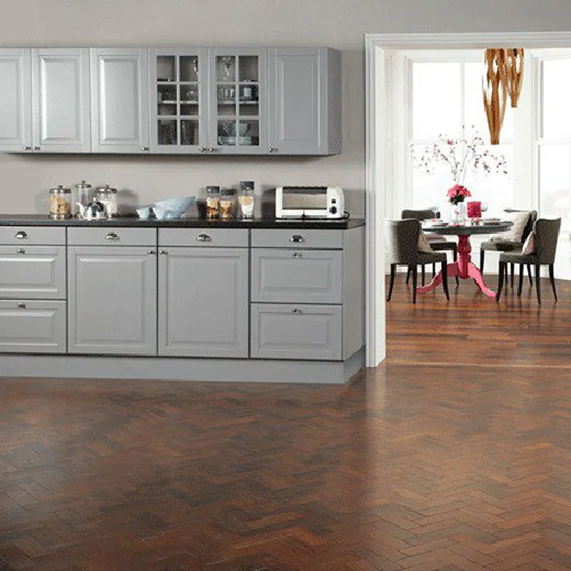 Karndean Spanish Cherry Herringbone LVT Flooring