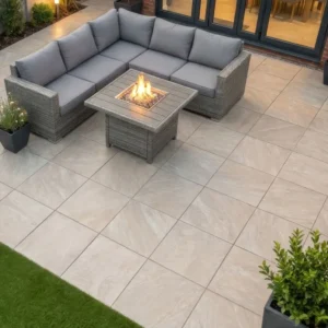 Beige Stone Effect Outdoor Porcelain Slabs