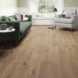 Blonde Rustic Oak Engineered Wood Flooring