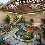 Courtyard And Seating Spaces