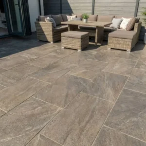 Natural Stone Effect Matt Outdoor Porcelain Tiles