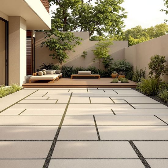 Old flooring, dirt, & grass removal, crack repairs, smoothening, drainage designing.